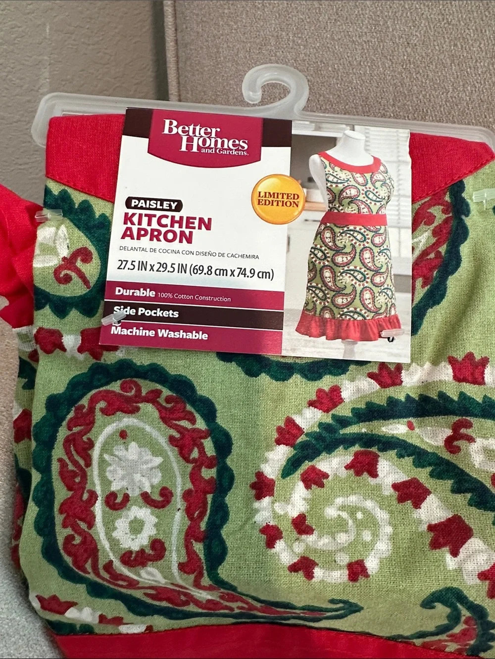 Better Homes And Gardens festive paisley